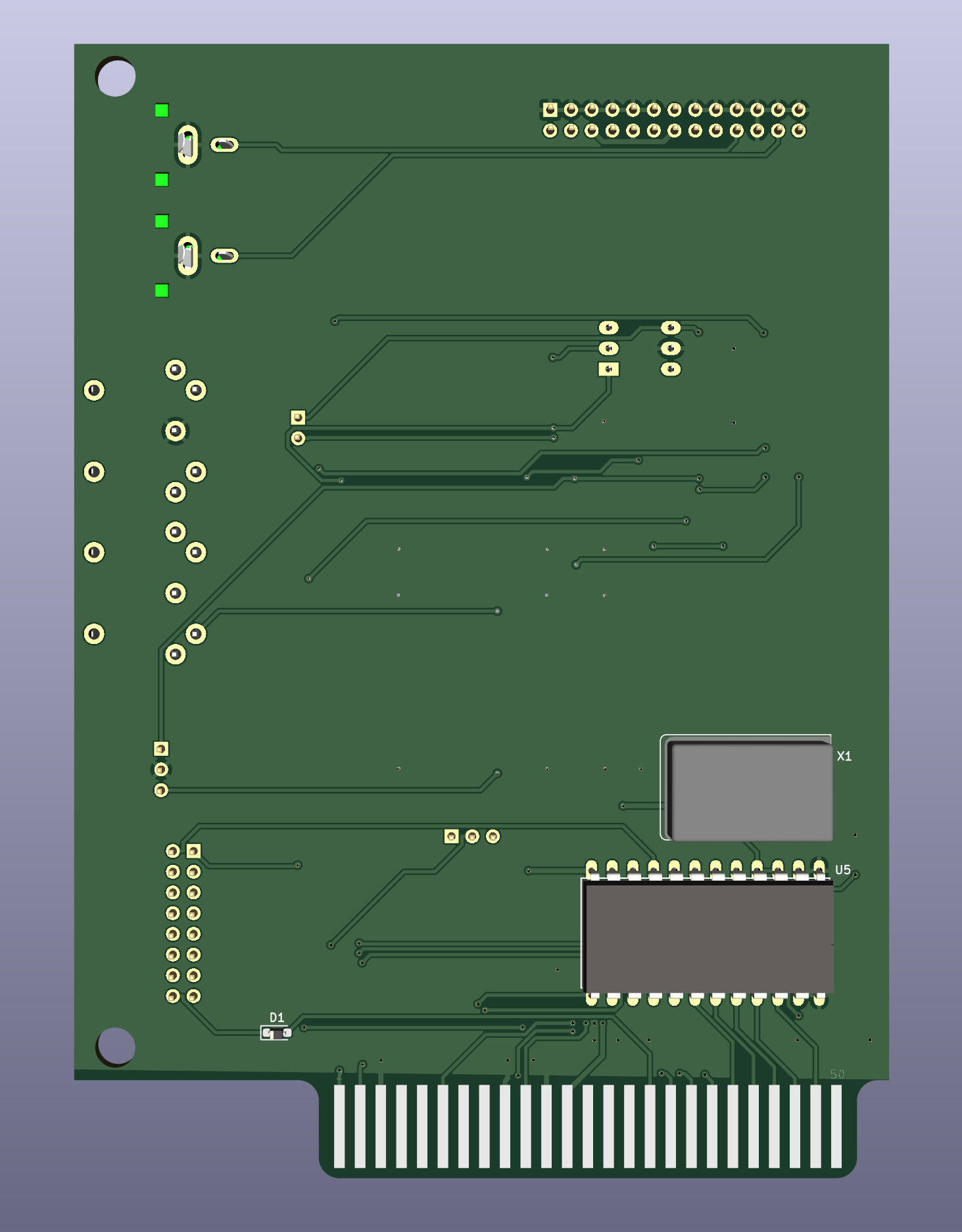 PCB back